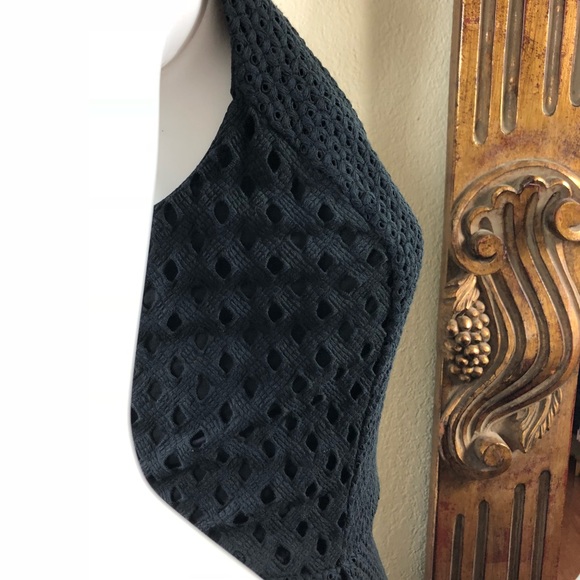 Lands end dress size 14 black lace - Picture 3 of 6